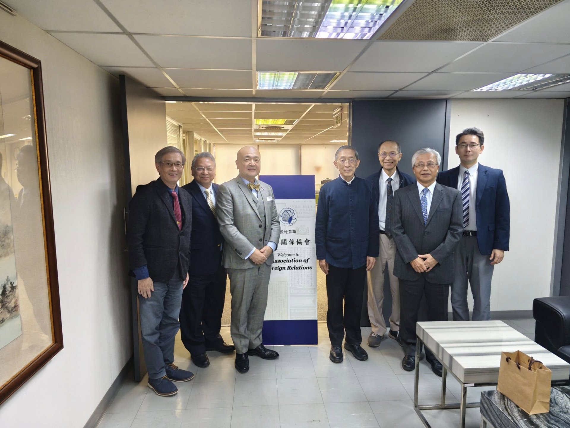 Japanese representative, Dr. Kazuyuki Katayama Visits AFR